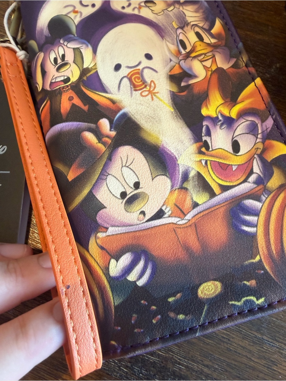 Loungefly Purple Disney Halloween Wallet - Picture 4 of 4